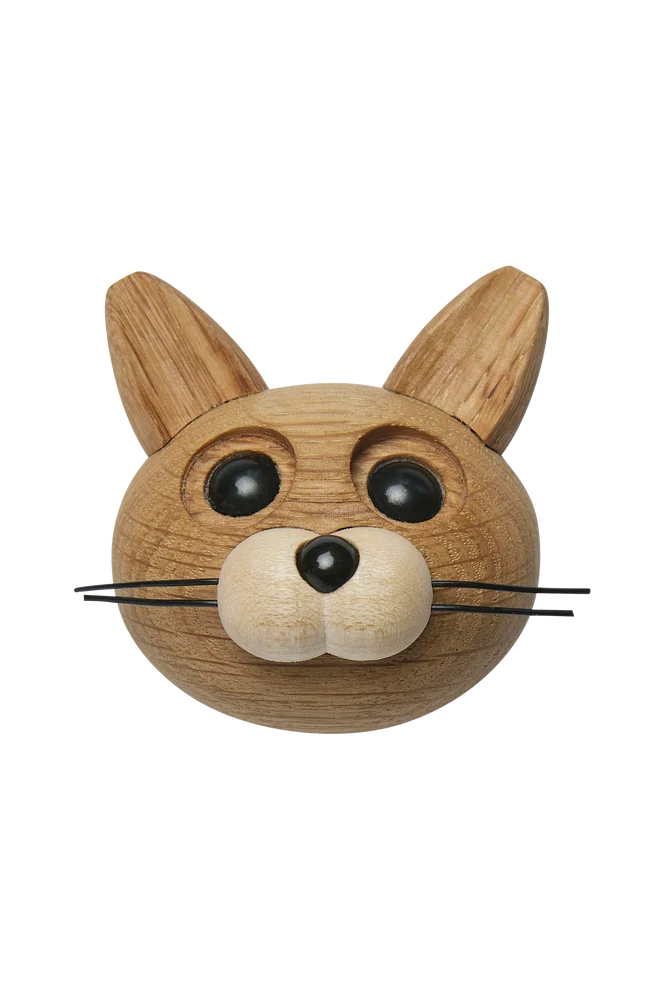 Magnet Lucky Katt 5 cm – Natur – Dekor | m v:3001329
