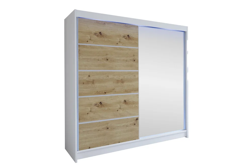 Canderbury Garderobe Med Speil 180×215 cm v:3195966 Canderbury Garderobe Med Speil 180×215 cm v:3195966