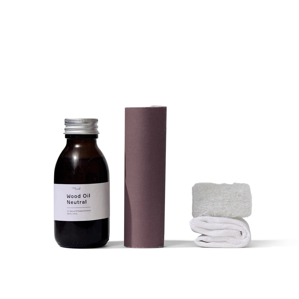Vedlikeholdssett Treolje 100 ml, Naturlig v:894164 Vedlikeholdssett Treolje 100 ml, Naturlig v:894164