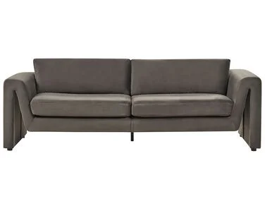 Sofa 3-seter MAUNU Fløyel Grafittgrå v:6119646 Sofa 3-seter MAUNU Fløyel Grafittgrå v:6119646