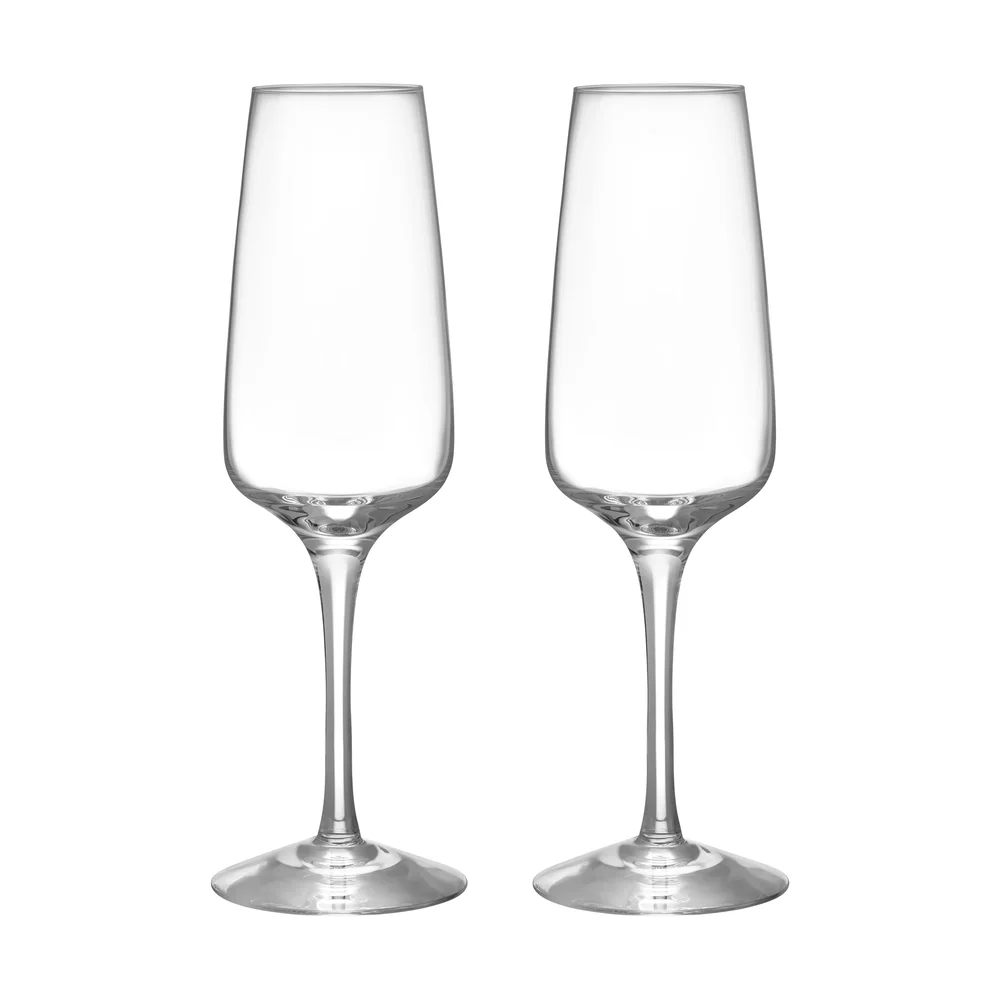 Pulse champagneglass 28 cl 2-pakning v:7391634