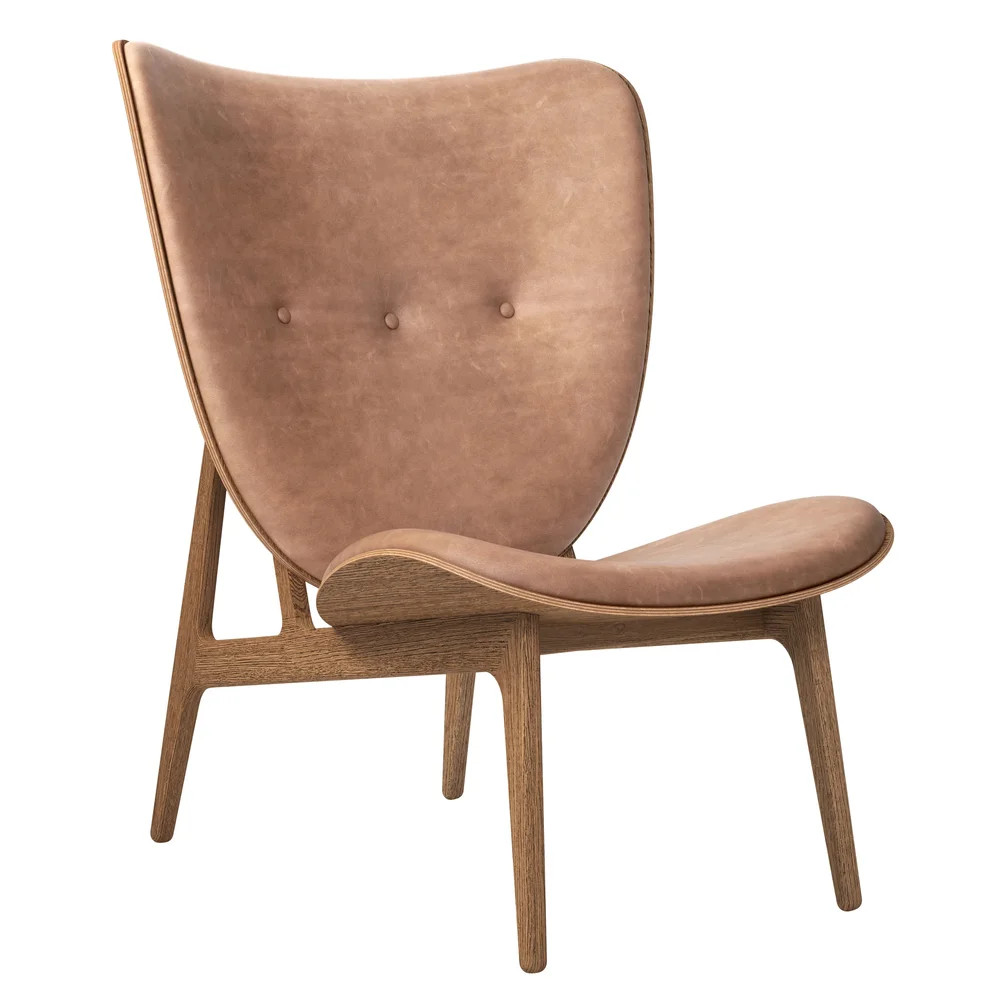 Elephant lounge leather light smoked oak v:9088693