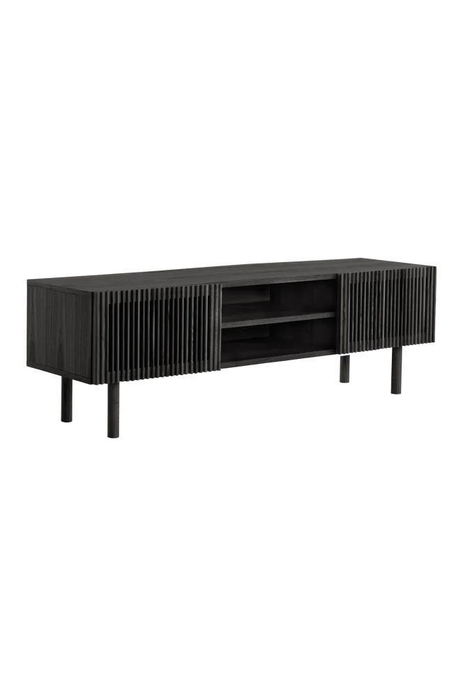 SION tv-benk 43x160 cm - Svart m v:6589455