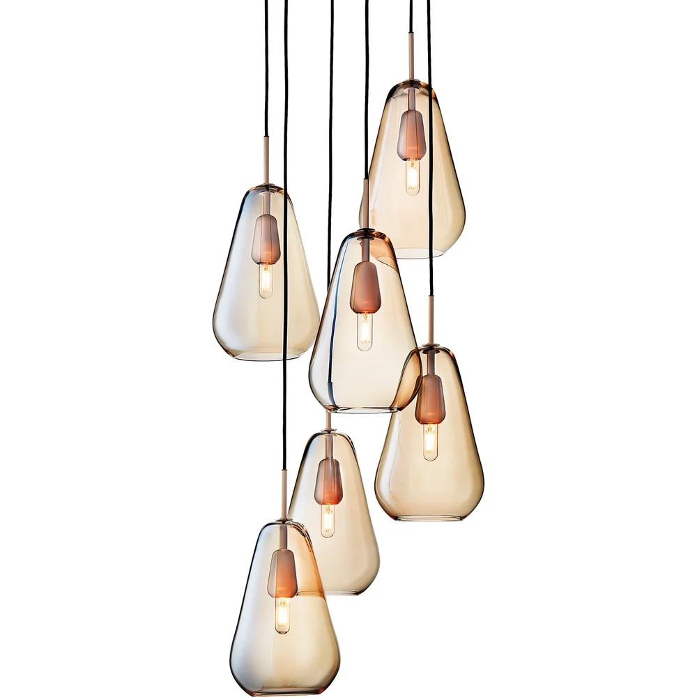 Anoli 6 Lysekrone, Nordic Gold / Gull v:607200