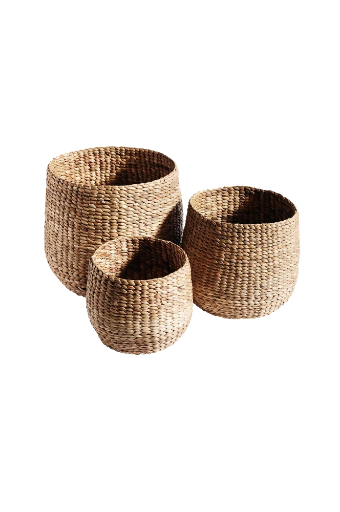 Kurv Round S/3 - Natur - Dekor | m v:2753161