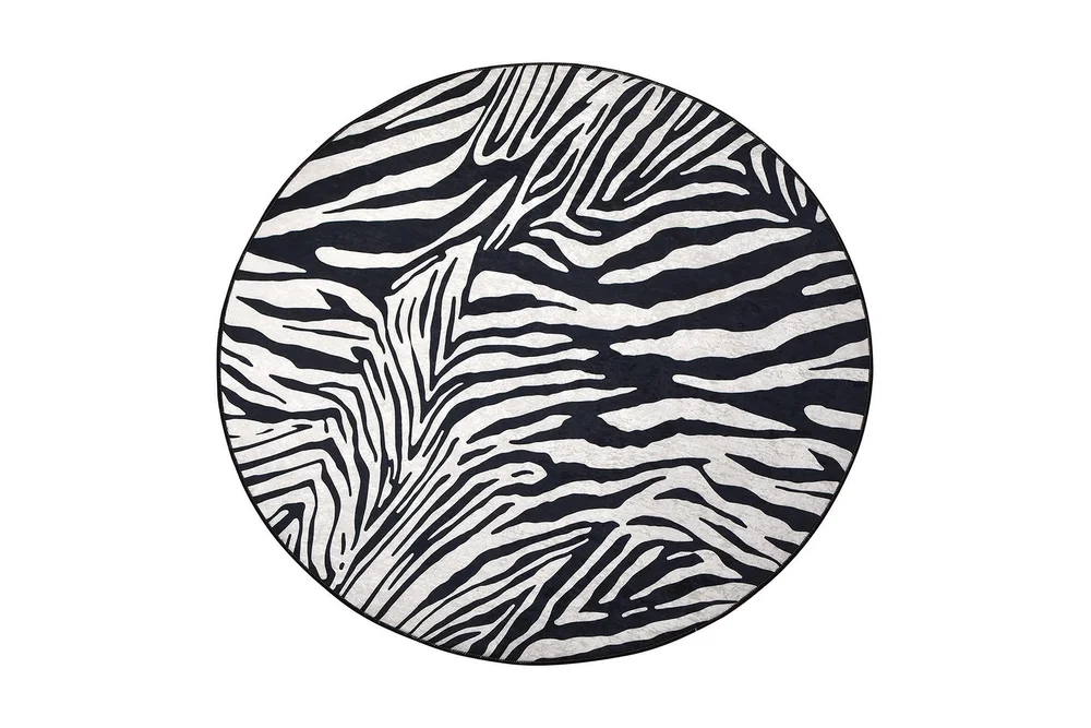 Rund Matte Zebra (100) v:9517198