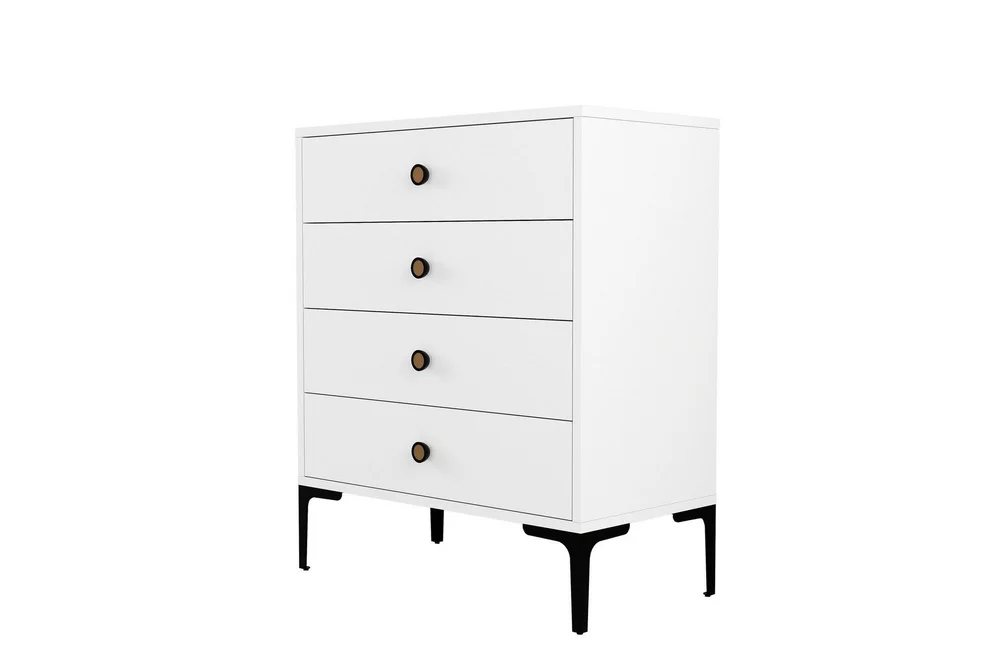 Ameias Kommode 76×90,7 cm Hvit v:9741507 Ameias Kommode 76×90,7 cm Hvit v:9741507
