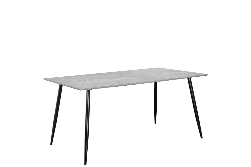 Spisebord Monza 160x90x76 cm, Stein/Svart v:9636256