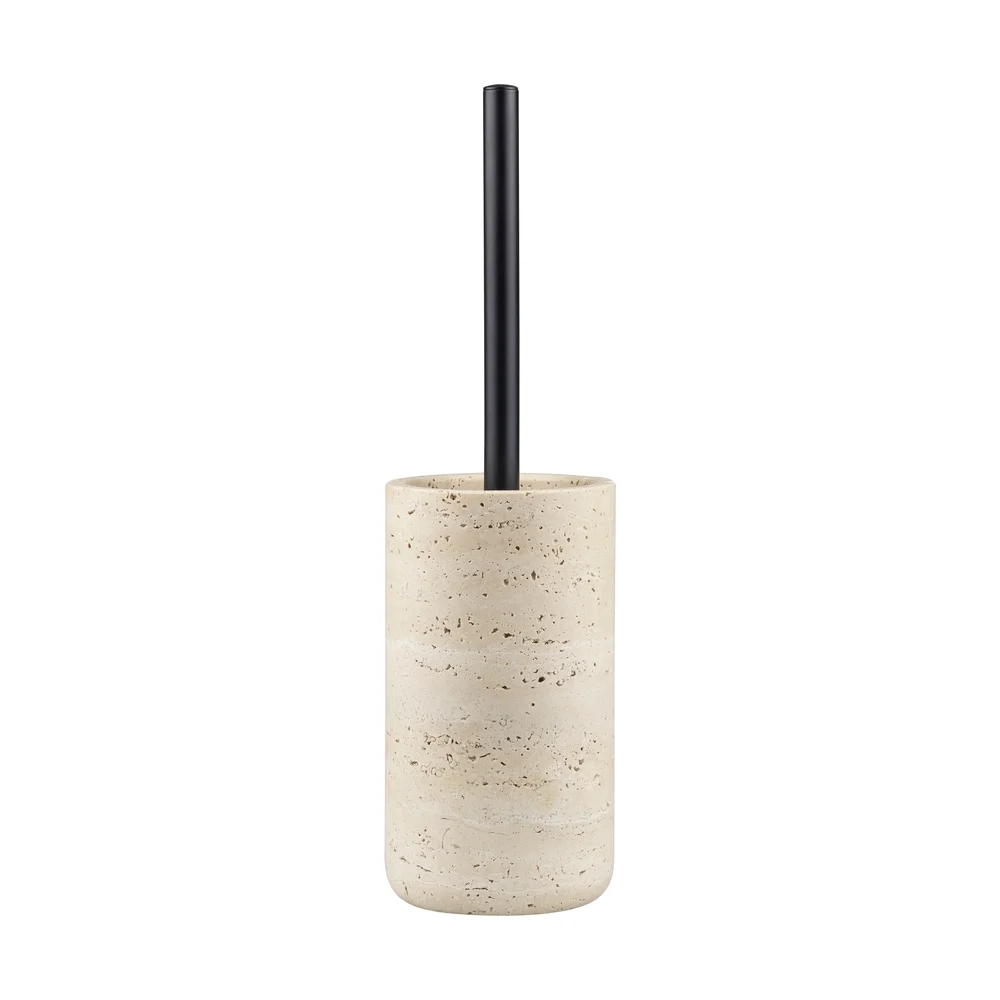 Travertin toalettbørste 36 cm v:1016406 Travertin toalettbørste 36 cm v:1016406