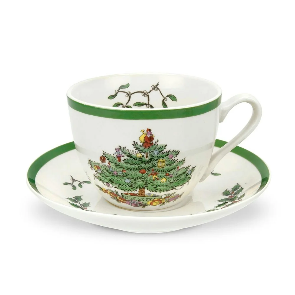 Christmas Tree Tekopp Med Fat, 20 cl v:9548190