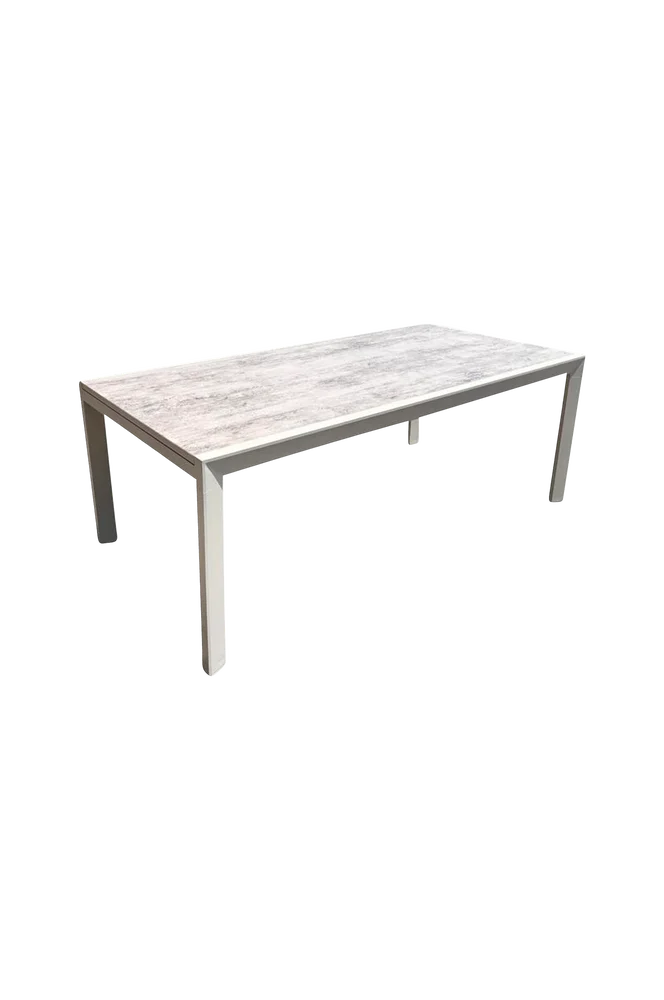 Utendørsbord Fermo 200*90 Cm - Beige - Utemøbler & hage | m v:3463032
