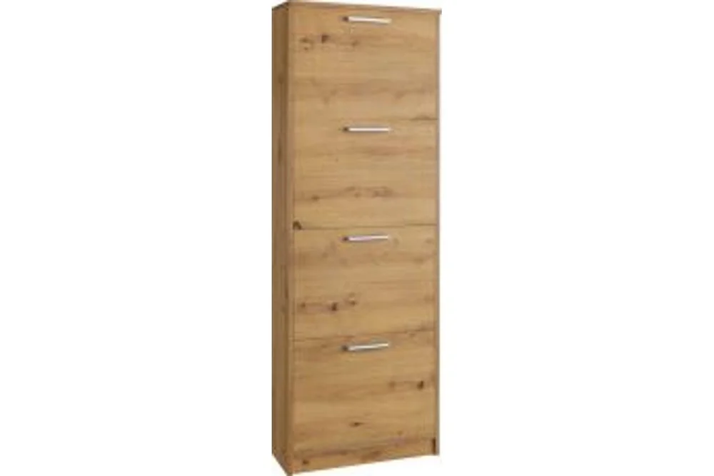 Skoplagring Bill 55x21x157 cm, Natur v:4290033
