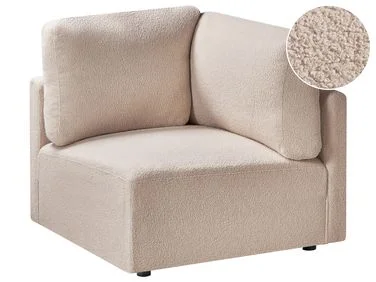 Hjørnemodul MESNALI Bouclé Beige v:1454664 Hjørnemodul MESNALI Bouclé Beige v:1454664