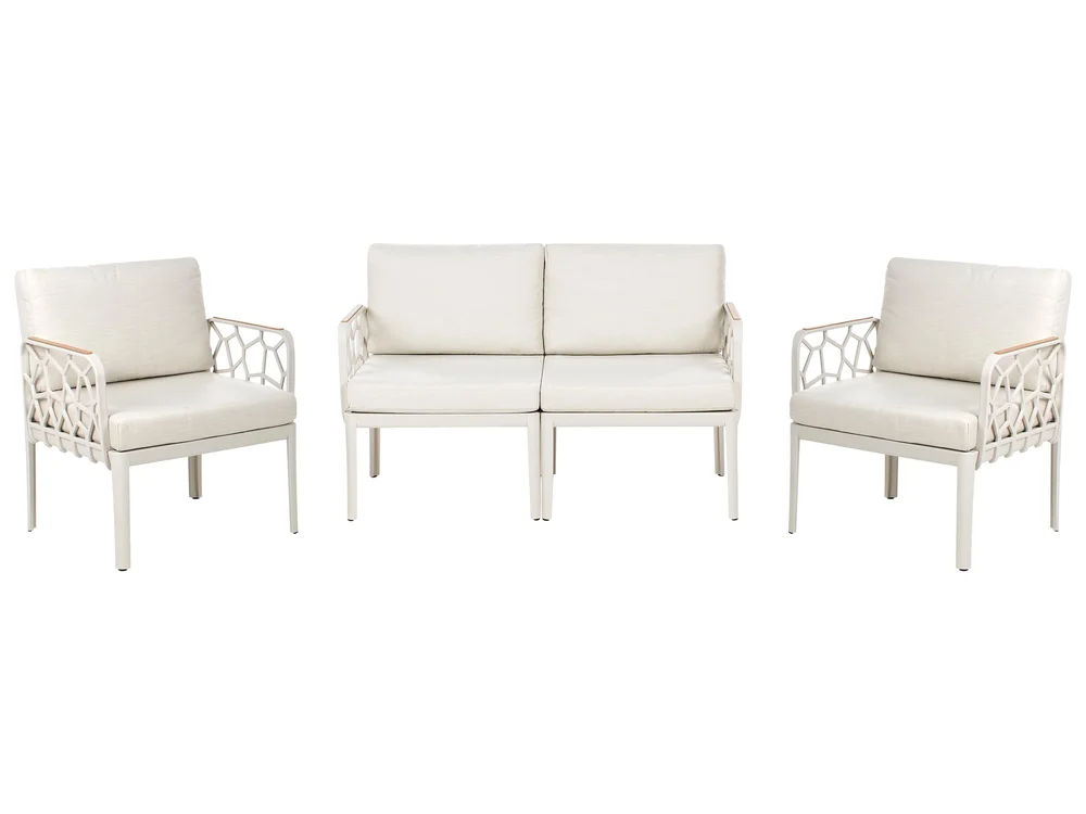 Hagesofasett 4-seters ERICHE Lys beige v:5190678 Hagesofasett 4-seters ERICHE Lys beige v:5190678