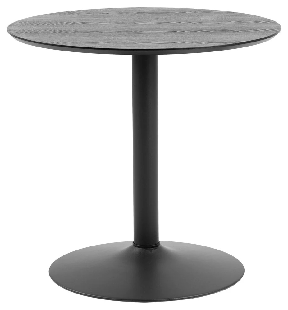 Spisebord HOME4YOU Ibiza svart 80x75 cm v:4620205