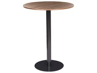 Barbord MORELLA Svart/mørkebrun 80 cm 80 cm v:7629170 Barbord MORELLA Svart/mørkebrun 80 cm 80 cm v:7629170