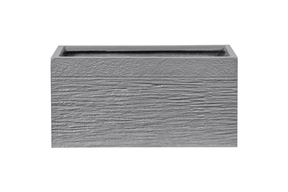 Trädgårdskruka Beliani Myra 50x23x24 cm Grey v:2236072 Trädgårdskruka Beliani Myra 50x23x24 cm Grey v:2236072