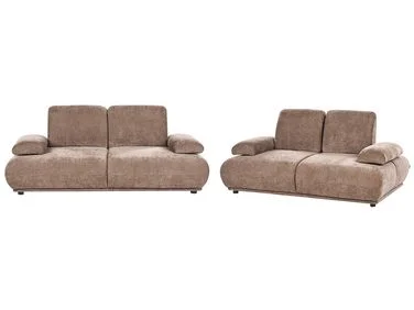 Sofagruppe 5-seters NACKA Chenille Brun v:7905162 Sofagruppe 5-seters NACKA Chenille Brun v:7905162
