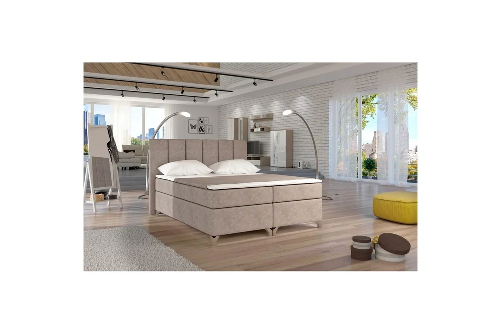 Kontinentalsäng utan ställbar säng Eltap Beige 180x200 29 v:9675988