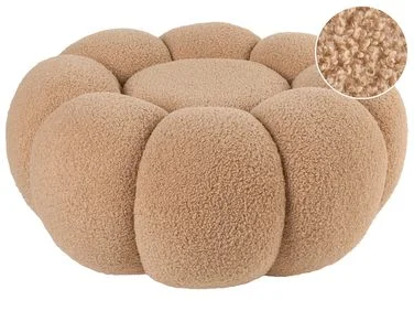 Puff BEAUFORT Bouclé Lysebrun v:3344861 Puff BEAUFORT Bouclé Lysebrun v:3344861