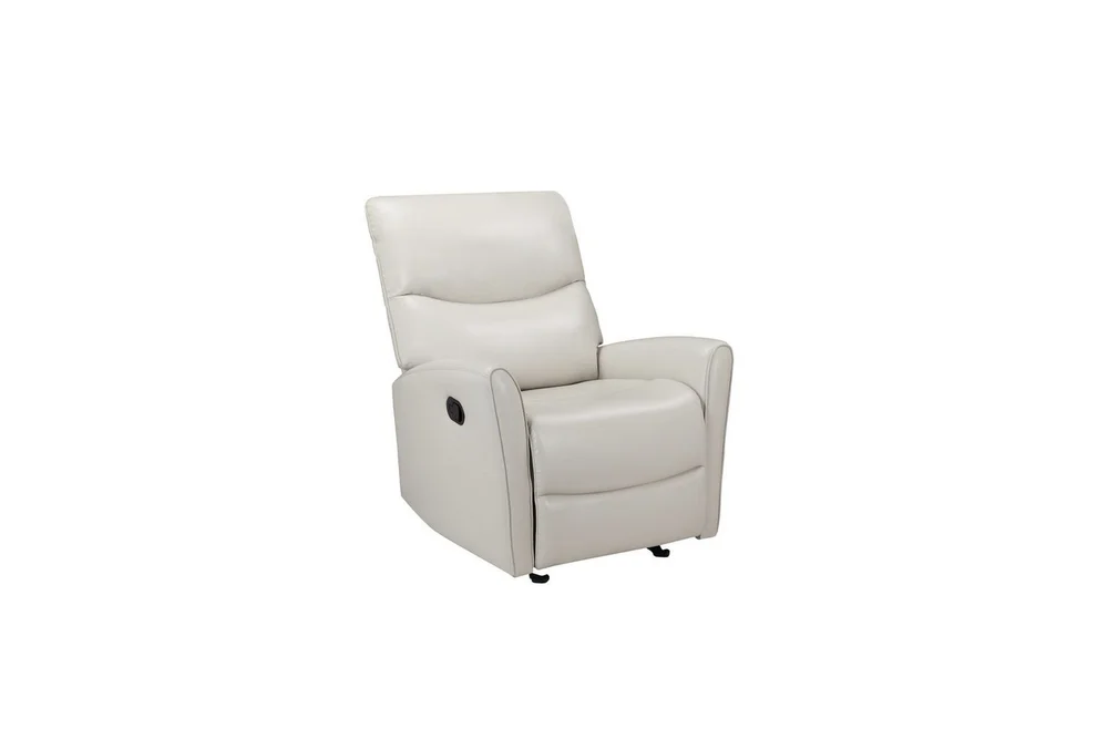 Recliner Chesley Krem, PU/metall/tre v:5043848