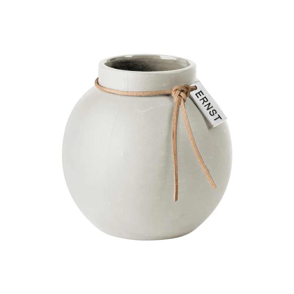 Ernst vase keramikk hvit v:9536656