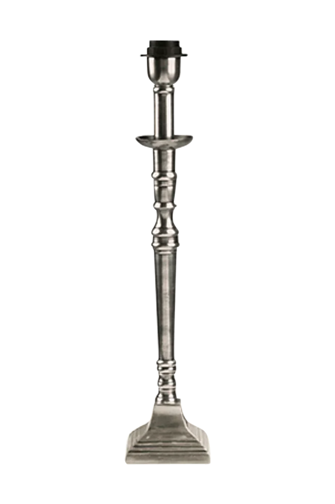 Lampefot Salong – Sølv – Belysning | m v:4016903 Lampefot Salong – Sølv – Belysning | m v:4016903