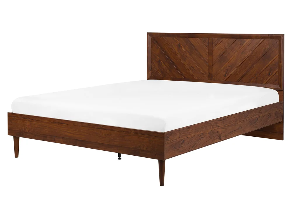 Seng MIALET 160 x 200 cm Mørkebrun v:5832461 Seng MIALET 160 x 200 cm Mørkebrun v:5832461