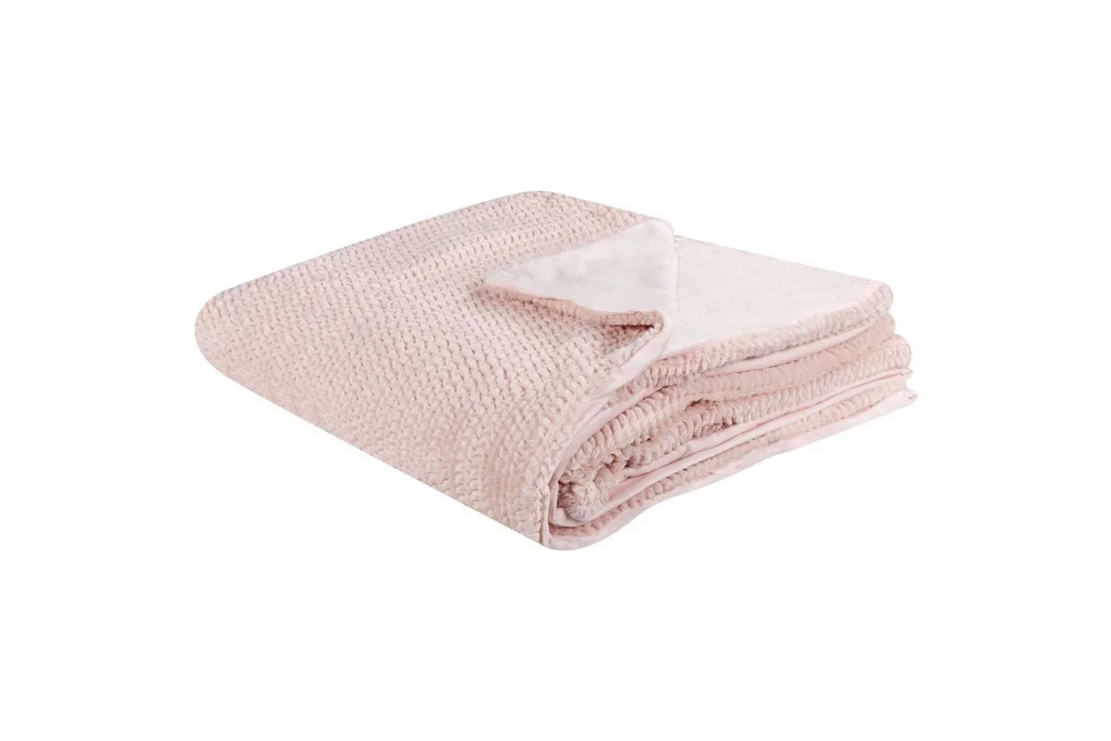Pledd Bjas Rosa, 200×220 cm v:2458751