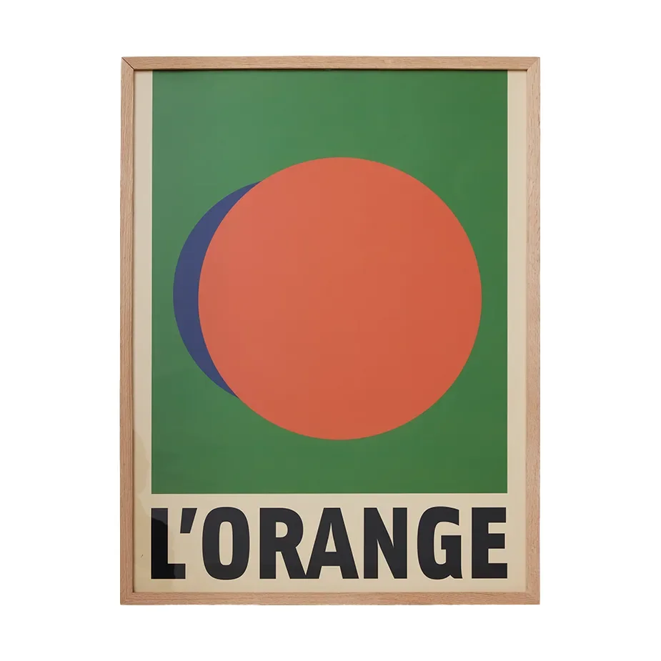 Framed artwork l’orange bilde v:401622 Framed artwork l’orange bilde v:401622