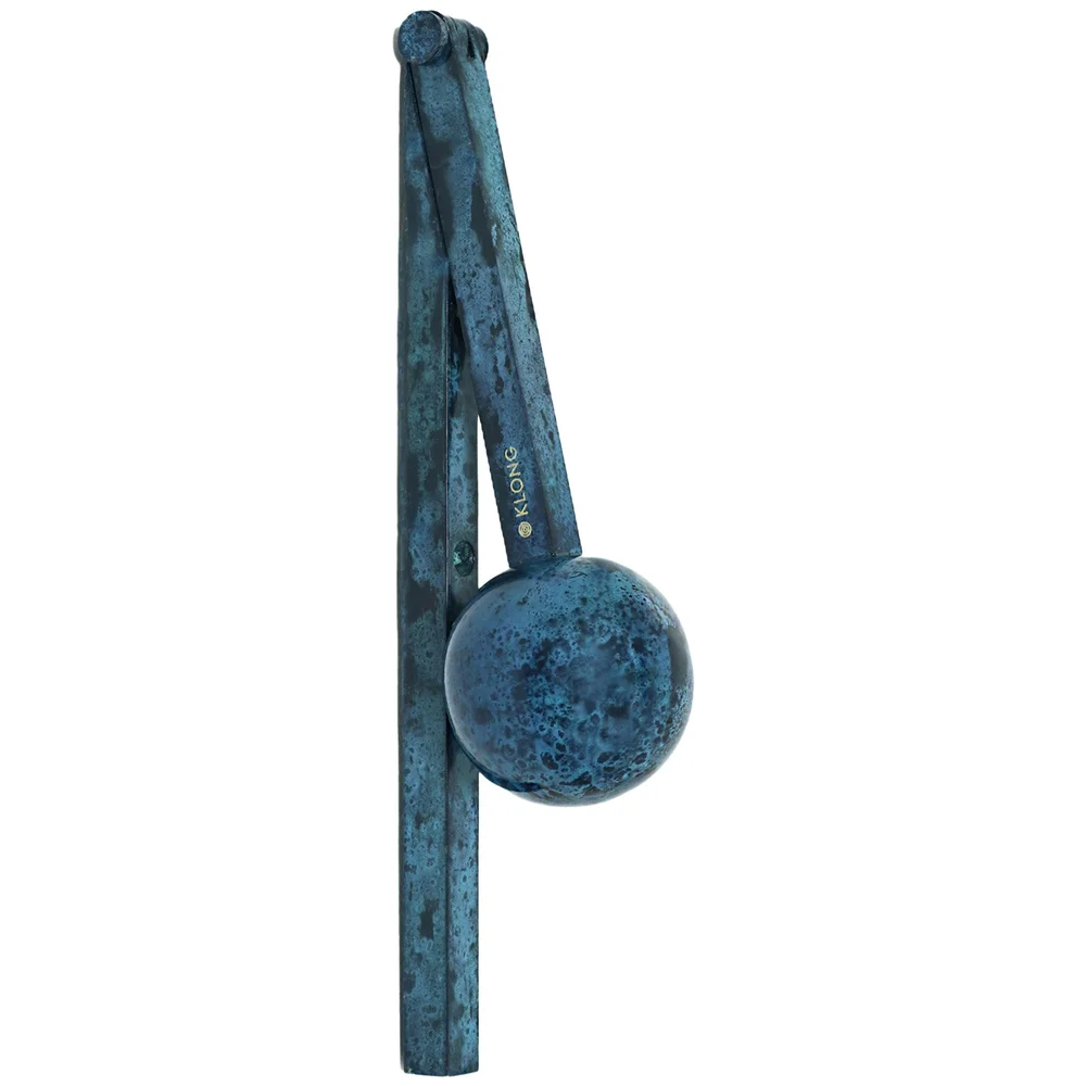 Klonk Door Knocker, Blue Oxidised v:5684108 Klonk Door Knocker, Blue Oxidised v:5684108