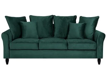 Sofa 3-seter BORNHOLM Fløyel Mørkegrønn v:2906874 Sofa 3-seter BORNHOLM Fløyel Mørkegrønn v:2906874