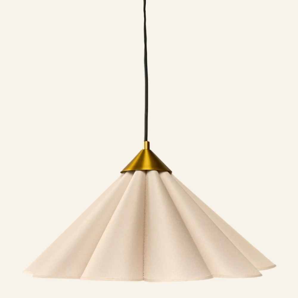 Taklampe natur – ø50×20 cm v:1420710 Taklampe natur – ø50×20 cm v:1420710