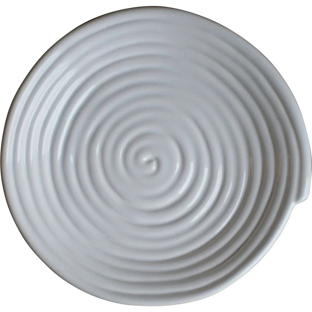 Curl Skål Ø20 cm, Shiny White v:5583954