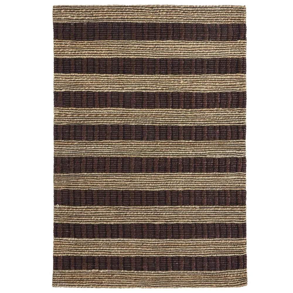 Block Teppe 85×130 cm, Brun/Natur v:320069