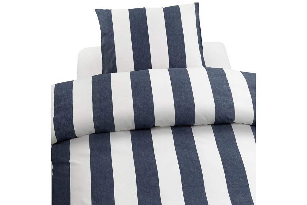 Dynetrekksett Enkeltseng 2-Delers Block stripe v:2743350 Dynetrekksett Enkeltseng 2-Delers Block stripe v:2743350