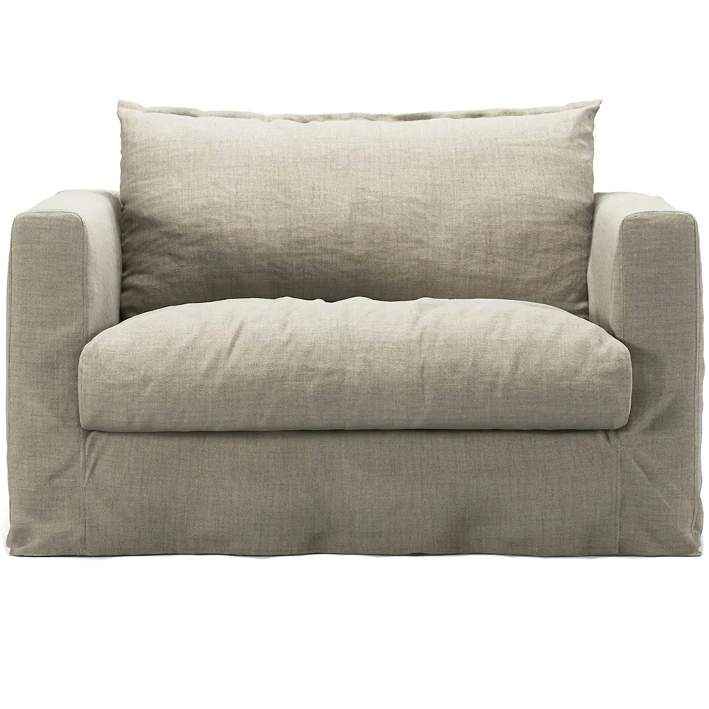 Stopning Til Le Grand Air Nou Love Seat Lin, Natural Blonde v:9544129