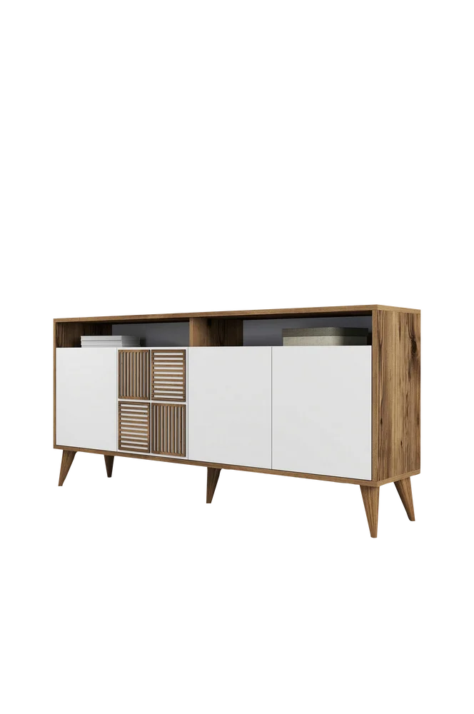 Avlastningsbord Milana 160 cm – Brun m v:7520938
