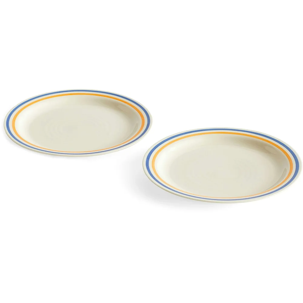 Sobremesa Tallerken 24,5 cm 2-pk, Blå/Gul v:6285520