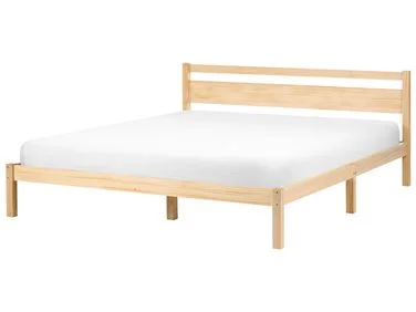 Seng Furutre MERCURER 180 x 200 cm Lysebrun v:4234608 Seng Furutre MERCURER 180 x 200 cm Lysebrun v:4234608