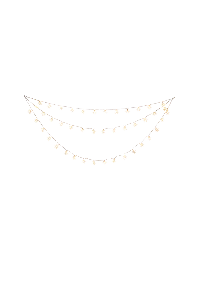 Gardinlenke 44 snøkrystaller LED 125 cm – Hvit – Belysning | m v:6271875 Gardinlenke 44 snøkrystaller LED 125 cm – Hvit – Belysning | m v:6271875