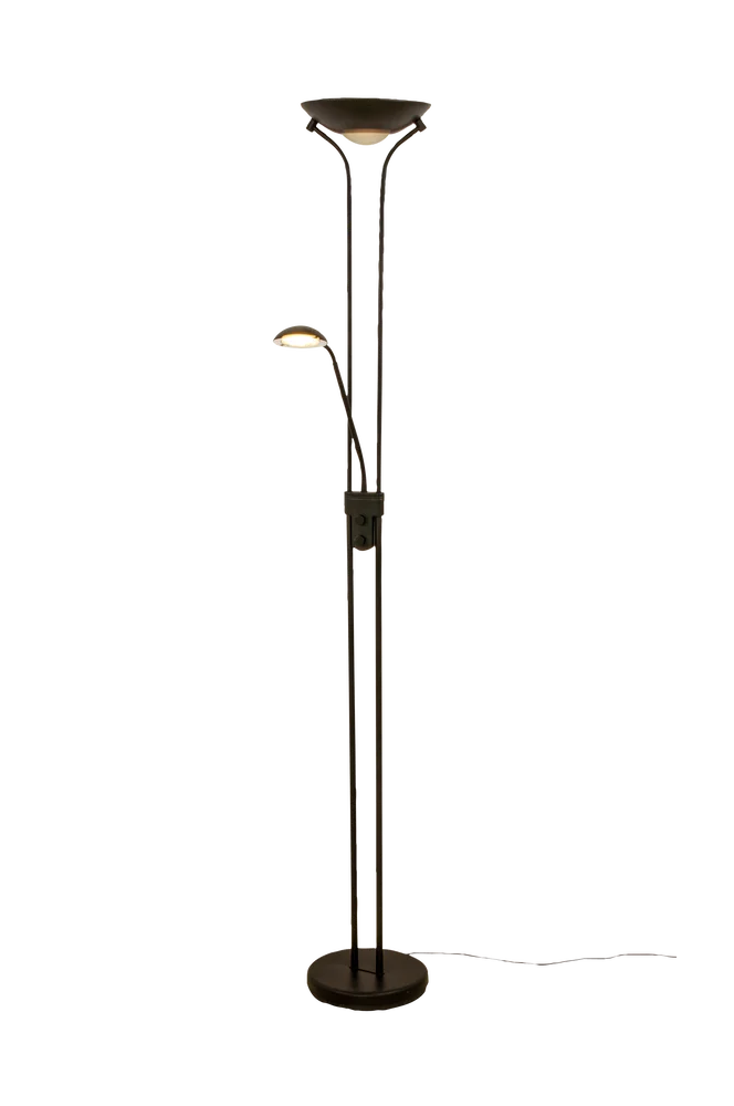 Gulvlampe LED Nice – Svart – Belysning | m v:420104 Gulvlampe LED Nice – Svart – Belysning | m v:420104