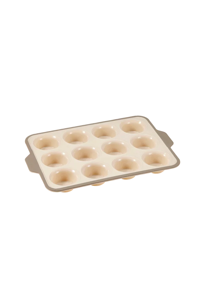 Muffinsform 12 kopper Cookie – Grå – Kjøkken & husholdning | m v:8073438