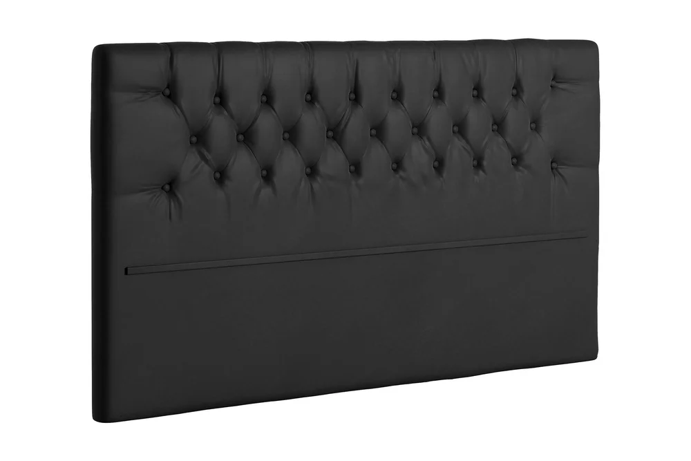 Cheter Sengegavl 140 cm Kunstlær v:4546366
