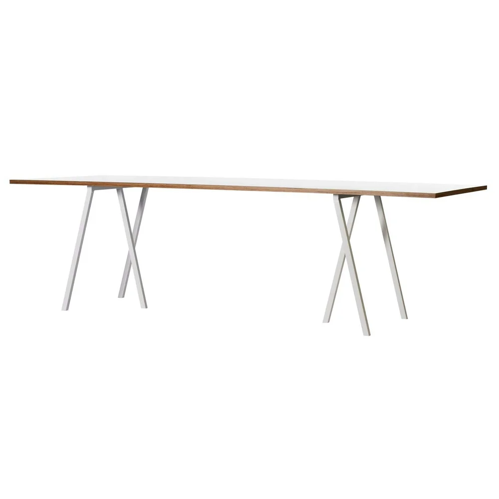 Loop Stand Bord 200 cm, Laminat / Hvit v:969536