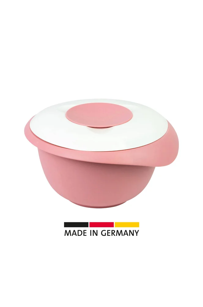 Blandebolle med todelt lokk, 2,5 l, – Rosa – Kjøkken & husholdning | m v:6530202 Blandebolle med todelt lokk, 2,5 l, – Rosa – Kjøkken & husholdning | m v:6530202