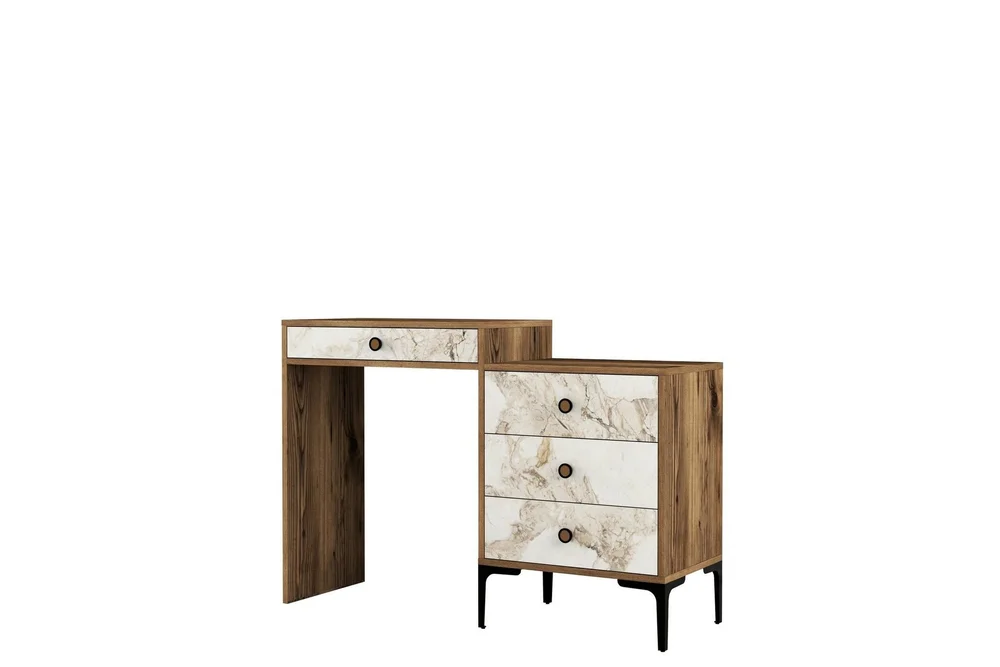 Ameias Sminkebord 124×84,7 cm Brun/Hvit v:1037836 Ameias Sminkebord 124×84,7 cm Brun/Hvit v:1037836