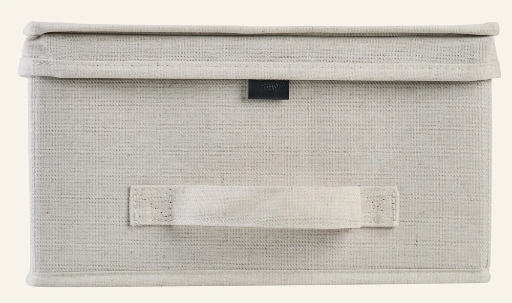 Oppbevaringsboks lys natur – 30x40x25 cm v:7592730 Oppbevaringsboks lys natur – 30x40x25 cm v:7592730