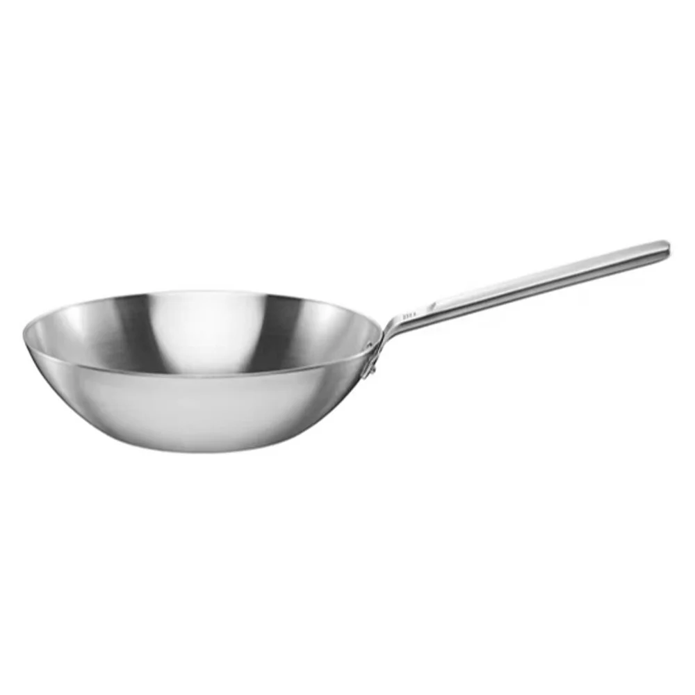 Norden Wok Pan Uncoated Stainless Steel, 28 cm v:6656969 Norden Wok Pan Uncoated Stainless Steel, 28 cm v:6656969