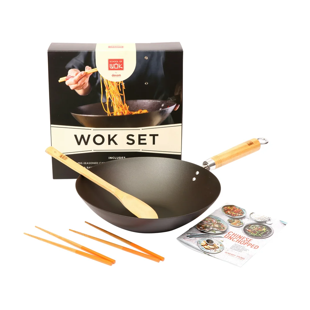 School of Wok Wok-Sett 4 Deler v:8921276 School of Wok Wok-Sett 4 Deler v:8921276